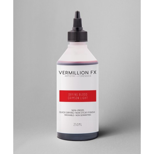 Vermillion FX | Drying Blood Crimson Light 250ml (250ML DRYING CRIMSON LIGHT)